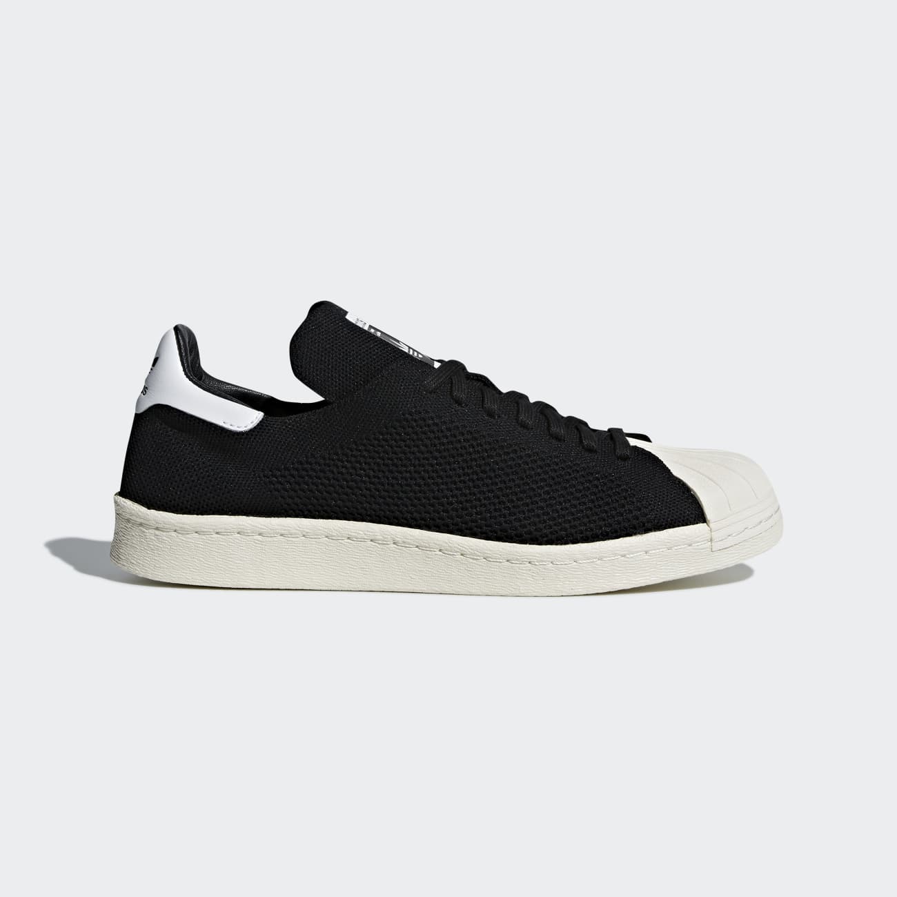 Adidas Superstar 80s Primeknit Férfi Utcai Cipő - Fekete [D47882]